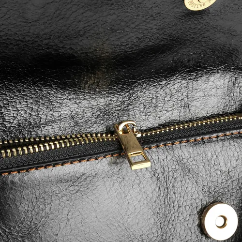 Vista 7 de Bolso de mano suave 3 en 1, bolso de mano de cuero para el pecho, bolso bandolera para hombres y mujeres