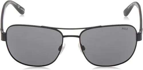 Vista 2 de Polo Ralph Lauren Mens Ph3101 Metal Square Sunglasses