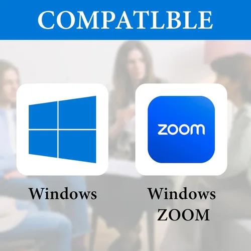 Vista 4 de GEEKRIA Controlador de silencio de reunión RGB compatible con la aplicación Windows Zoom, silenciar/desactivar audio de micrófono, video
