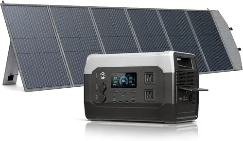 Vista 12 de XP1000 Portable Power Station, 1024Wh 1800W LiFePO4 Solar Generator XP1000 1800W Power Station