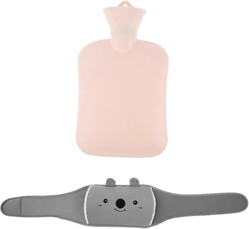 Vista 3 de Hot Water Bottles Hot Water Bottle Protects Warm Plush Belt Cover for Arthritis Treatment Thermos Bottle Belt(A)