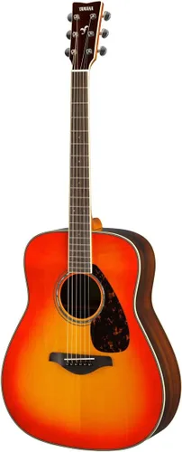 Vista 12 de Yamaha fg820 Guitarra Acústica, color natural, Natural