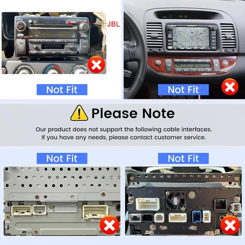 Vista 3 de [2G+64G] Radio de coche para Toyota Camry 2000 2001 2002 2003 2004 2005