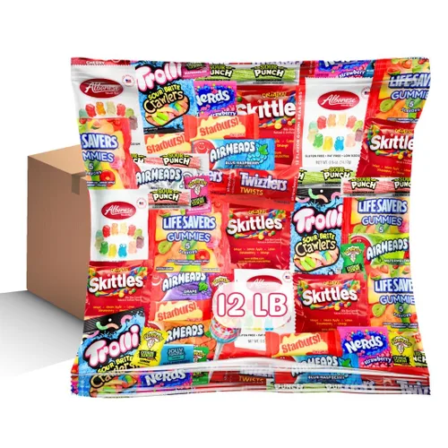 Vista 9 de Paquete surtido de dulces surtidos – Surtido de dulces de fiesta envueltos individualmente – Dulces para cada ocasión (32 onzas)