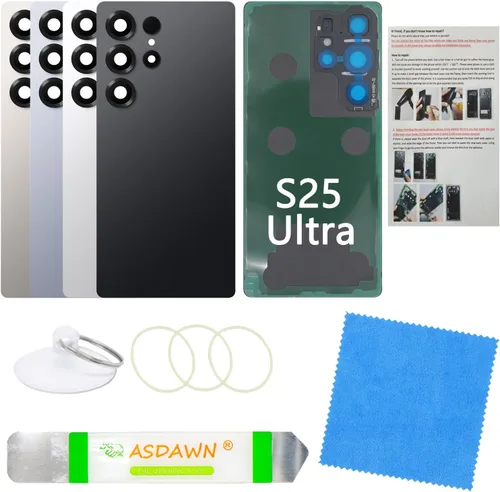 Vista 110 de Para Galaxy Note 8 SM-N950 All Carriers Reemplazo de cristal del panel Cinta preinstalada + lente de cámara preinstalada + kit de herramientas