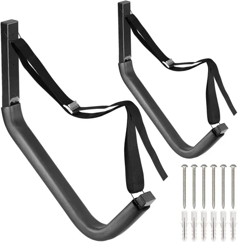 Vista 9 de Kayak Storage Racks, Canoes Garage Storage Hooks, Wall Mount Surfboard Hangers and Stand-Up Paddle Board Holder