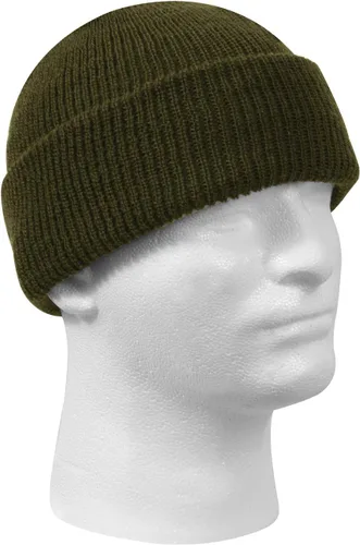 Vista 7 de Rothco Gorra de reloj de lana fabricada en Estados Unidos, protección para todo tipo de clima y gorro de estilo clásico
