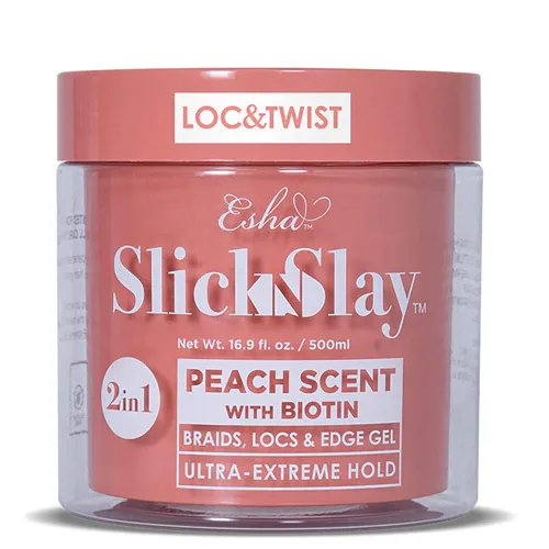 Vista 13 de Esha Slick N Slay - Gel trenzado 3 en 1 para trenzas y bordes, sujeción ultra extrema para el cabello, brillo hidratante y acondicionador, gel