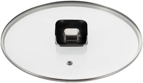 Vista 8 de NutriChef Tapa para cacerola - Utensilios de cocina antiadherentes con perilla plegable, libre de PFOA, funciona con el modelo: NCCWSTKBLK (negro)