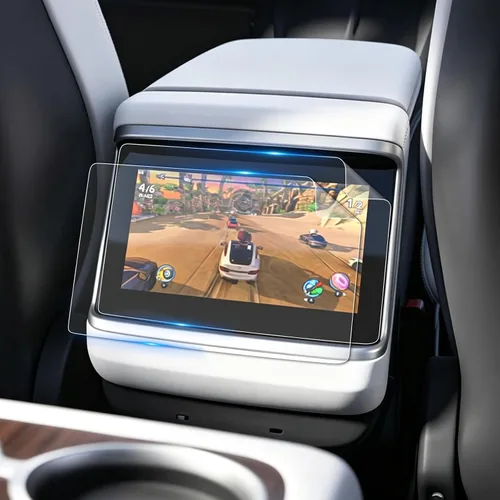 Vista 25 de Paquete de 2 protectores de pantalla antideslumbrantes mate para Tesla Model X/Model S 2023-2026 de 17 pulgadas + 9.4 pulgadas, pantalla táctil QHD