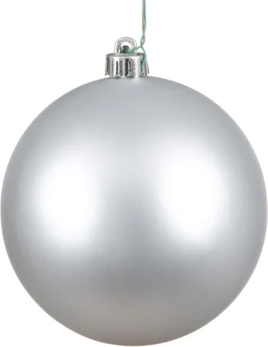 Vista 127 de Vickerman Adorno de bola brillante de oro antiguo de 6 pulgadas, 4 por caja, acabado brillante, inastillable y resistente a los rayos UV, confiable