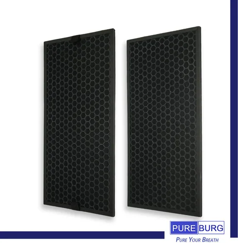 Vista 4 de PUREBURG Kit de filtro HEPA de repuesto compatible con purificadores de aire Rowenta INTENSE PURE PU40XX Series PU4010 PU4015 PU4020 PU4025 Parte #