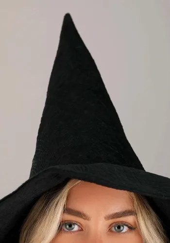 Vista 4 de elope Sombrero de bruja Elphaba para mujer