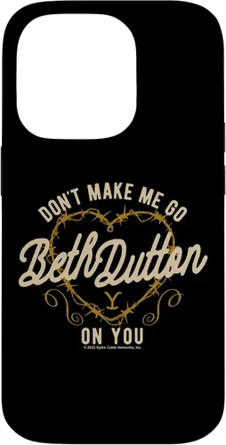 Vista 17 de Funda para iPhone 16 Yellowstone San Valentín Don't Make Me Go Beth Dutton