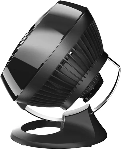 Vista 4 de Ventilador circulador de aire para toda la habitación Vornado 460, ventilador pequeño con 3 ajustes de velocidad, ventilador de enfriamiento