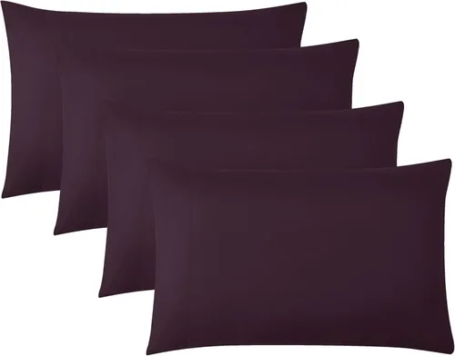 Vista 20 de Southshore Fine Linens® - Vilano® Springs - Par de fundas de almohada plisadas, color negro, estándar (Queen)