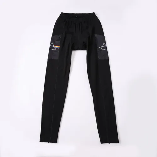 Vista 5 de UGLY FROG Winter Fleece Warm Men's Cycling Pants 20D Padded Bike Tights Bicycle Biking MTB Long Leggings Pockets UPF 50+