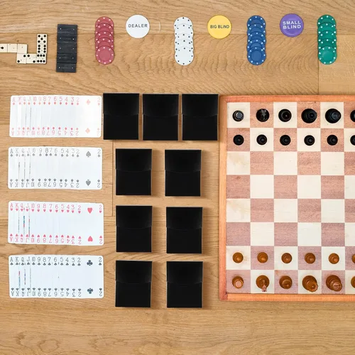 Vista 7 de Deekin 18 paquetes de cajas de cartas de baraja, caja de almacenamiento de tarjetas de juego, estuche de transporte de tarjetas para suministros