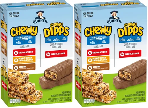 Vista 13 de Quaker Barras de granola masticables, S'mores, 58