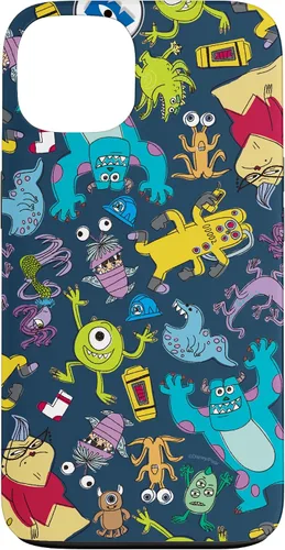 Vista 7 de Funda para iPhone 14 Pro Max Disney PIXAR Monsters Inc. Scare Crew