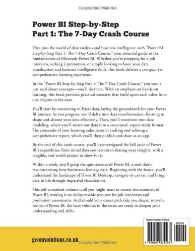 Vista 2 de Power BI Step-by-Step Part 1 The 7-Day Crash Course Rapidly Learn all Power BI Essentials for Job Interviews and Promotion Assessments