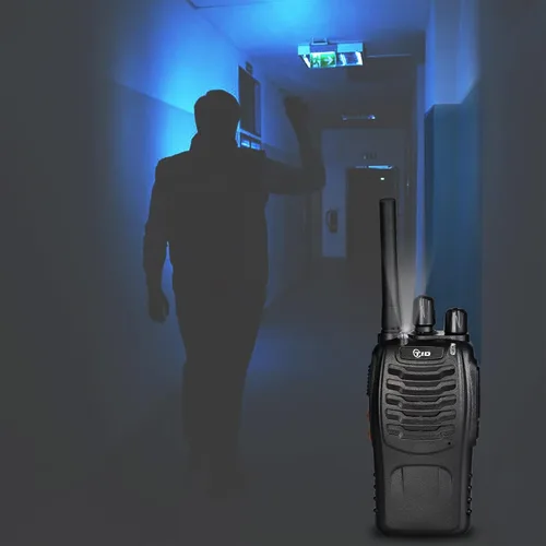 Vista 6 de TID TD-V2 Walkie Talkies para adultos con auricular y 8 baterías, radios de 2 vías, Walkie Talkies de largo alcance con radio bidireccional