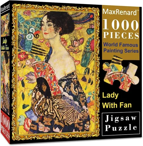 Vista 8 de MaxRenard Juego 1000 Piezas Rompecabezas Colección de Arte Fino Juguete Leonardo Da Vinci Mona Lisa