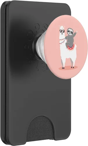 Vista 7 de Llama - Agarre para teléfono móvil, diseño de perezoso