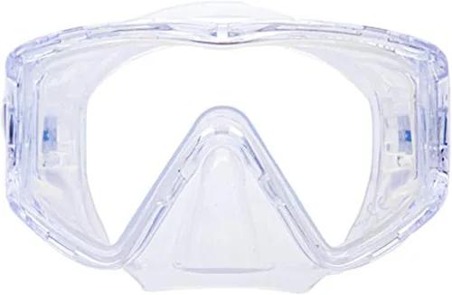 Vista 11 de EVO Tiburon Máscara de buceo panorámica de 3 lentes - Máscara de buceo - Máscaras de buceo para adultos - Accesorios de buceo - Equipo de buceo Negro
