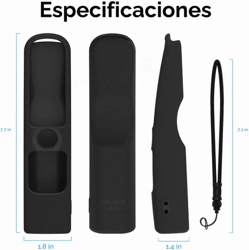 Vista 5 de Funda de silicona MR22GN Magic Remote LG compatible con LG MR21GA/MR23GN MR24GN OLED Smart TV, cubierta protectora a prueba de golpes para LG MR23GN