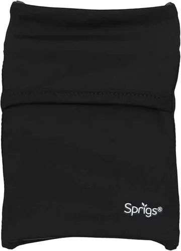Vista 7 de Sprigs Banjees Cartera de Muñeca de 2 Bolsillos/Banda de Muñeca/Bolsillo de Muñeca para Viajar, Caminar y Correr. Bolsa Cartera que Contiene
