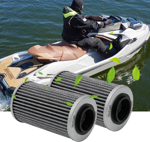 Vista 7 de EATAKWARD Paquete de 2 filtros de aceite 420956744, repuesto para motores Rotax Can-Am Spyder y Sea Doo 1503 y 1630 para motos acuáticas Seadoo