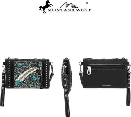 Vista 3 de Montana West Bolso bandolera occidental para mujer bolso de hombro