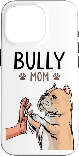 Vista 20 de Funda para iPhone 13 Pro Max American Bully Mom Dog Mama Dog Dog Holder