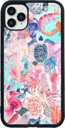 Vista 262 de Funda de teléfono Qizijio estilo azteca a prueba de golpes y protectora para iPhone 7/8/SE