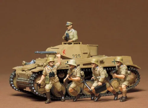 Vista 7 de TAMIYA 1/35 Panzer Kampfwagen II Modelo de plástico TAM35009 Modelos de plástico Armadura/Militar 1/35