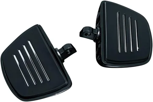 Vista 8 de Kuryakyn 4392 Componente de control de pie de motocicleta: pedales premium mini con adaptadores de montura masculina, cromado, 1 par