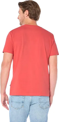 Vista 4 de Nautica Camiseta gráfica de manga corta 100% algodón para hombre