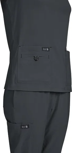 Vista 3 de KOI Basics 373 Becca - camisa médica para mujer