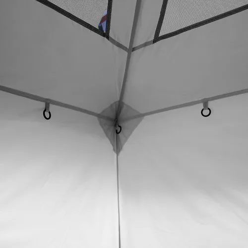 Vista 7 de E-Z UP Camping Cube Sport, convierte el toldo de patas en ángulo de 10 pies en tienda de campaña