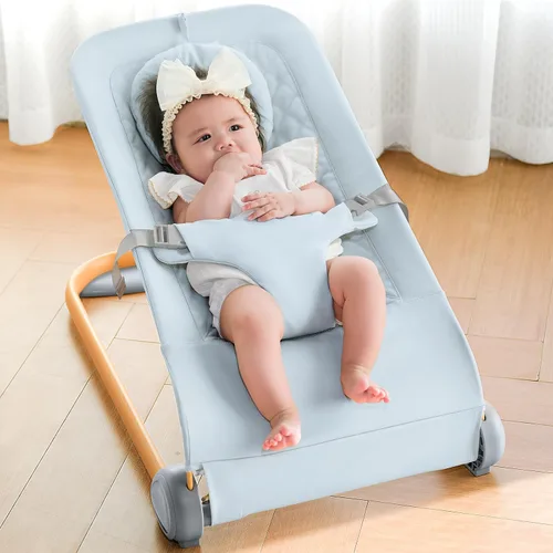 Vista 10 de Fodoss Moisés para bebés, asiento de gorila portátil para bebés, diseño ergonómico, moisés para bebés, color beige