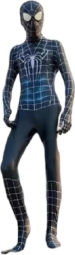 Vista 7 de Disfraz de Halloween de elastano, traje completo transpirable para adultosniños Zentai