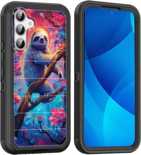 Vista 126 de Funda para Galaxy A15 5G, cuerpo completo, protección contra caídas, a prueba de polvo, resistente de 3 capas, militar, resistente, duradera