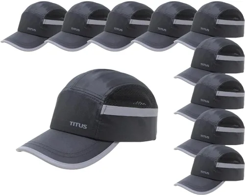Vista 55 de TITUS Gorra de seguridad ligera - Gorra protectora estilo béisbol