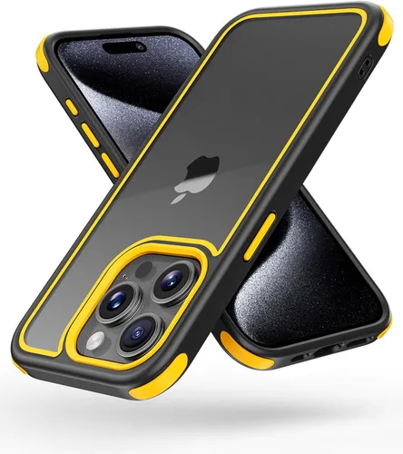 Vista 8 de Mobnano Funda transparente para iPhone 11, con protección multicolor a prueba de golpes, no amarillenta, anti arañazos, parte trasera