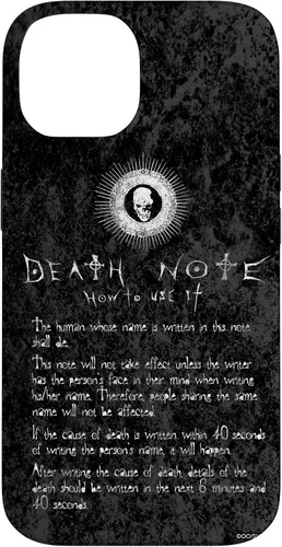 Vista 4 de Death Note Cómo usarlo funda para iPhone 17