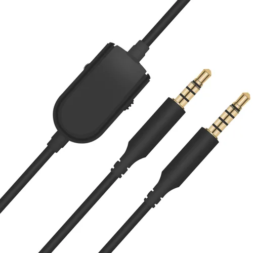Vista 7 de Alitutumao Cable de repuesto Astro A10 A40 para chat de audio con control de volumen silencioso, funciona con auriculares Astro A10 A40