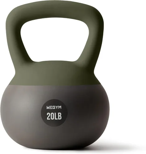 Vista 18 de WeGym Mancuernas suaves con base resistente a impactos acolchada y mango antideslizante de agarre ancho para entrenamientos en casa, levantamiento