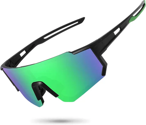Vista 41 de STORYCOAST Lentes de sol deportivos polarizados para hombres y mujeres, para conducir, pesca, ciclismo, bicicleta de montaña, protección UV400