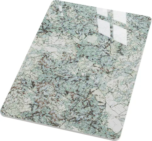 Vista 13 de Mesa rectangular de 23.6 x 11.8 pulgadas, mesa de piedra sinterizada negra, repuesto y cubierta de mármol para escritorio, resistente a los arañazos